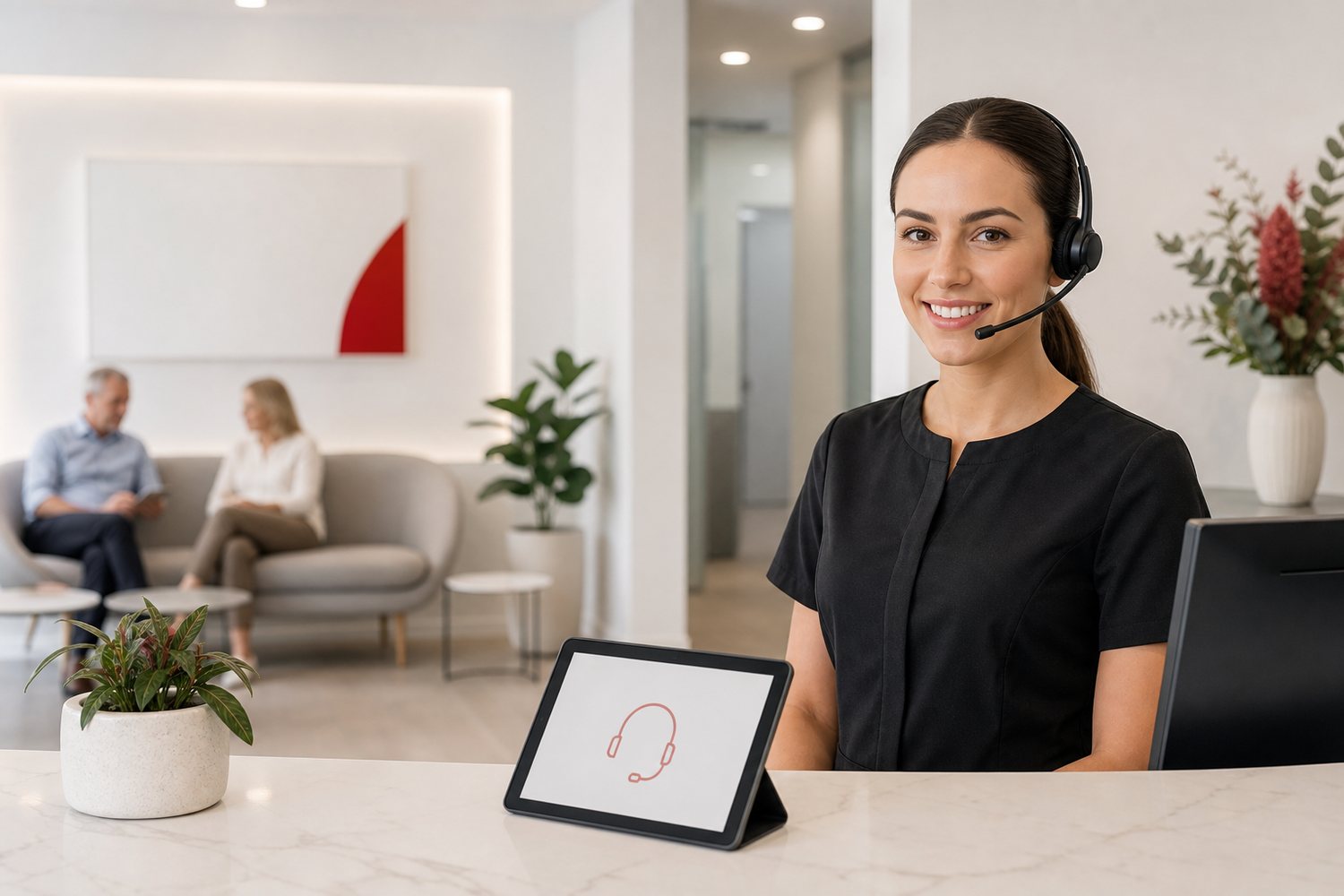 Dental clinic AI receptionist demonstration